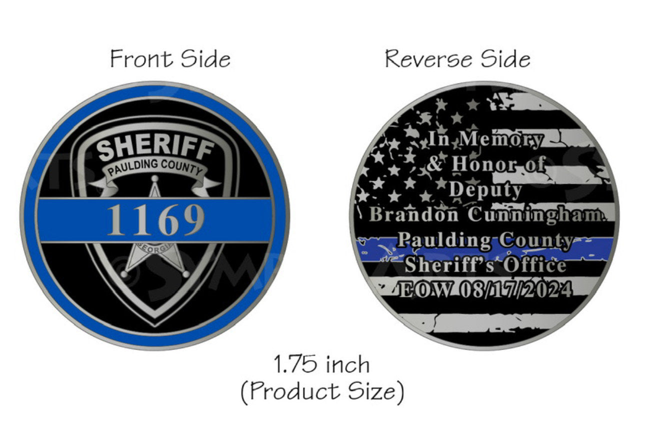 #1169 Cunningham Challenge Coin